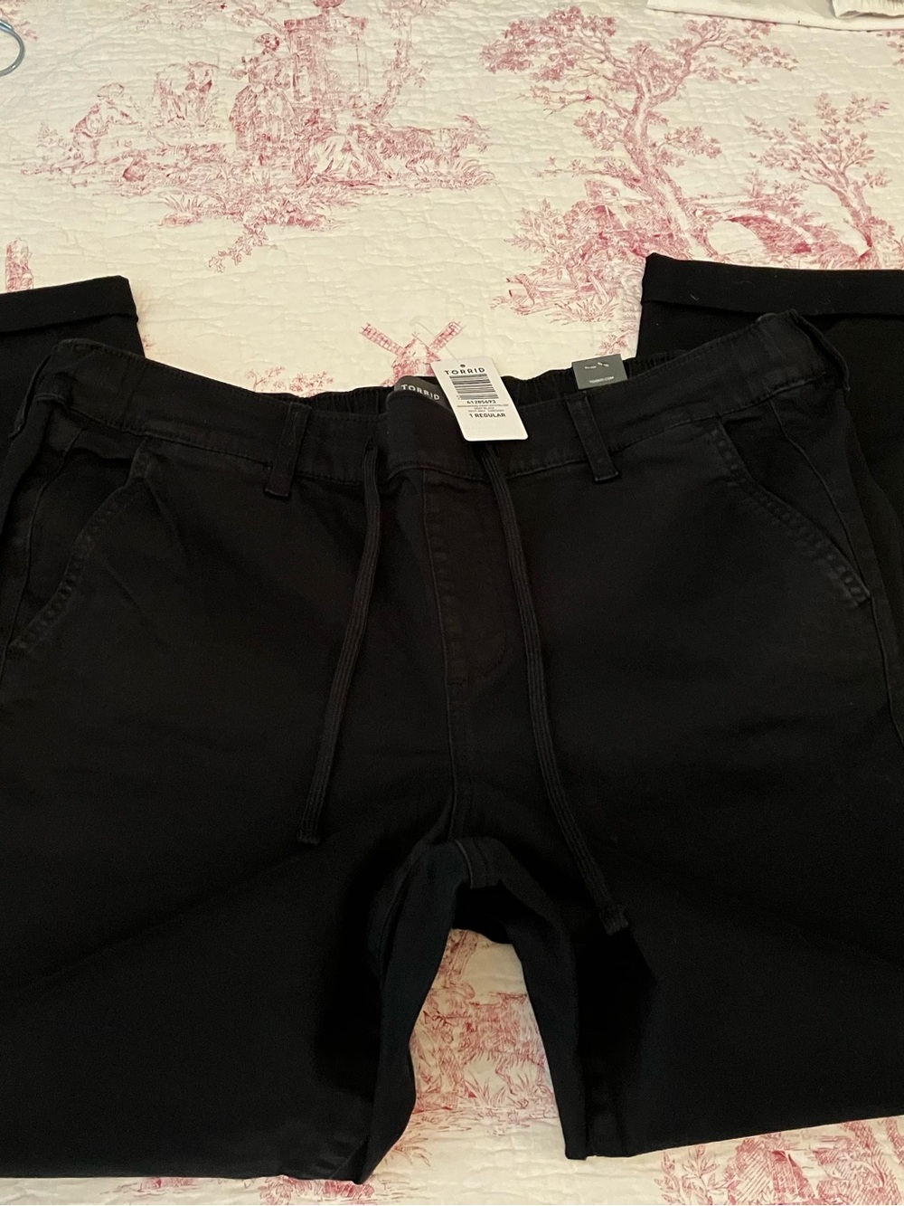 Torrid Pull-On Weekend Straight Stretch Twill Pants - Picture 5 of 5